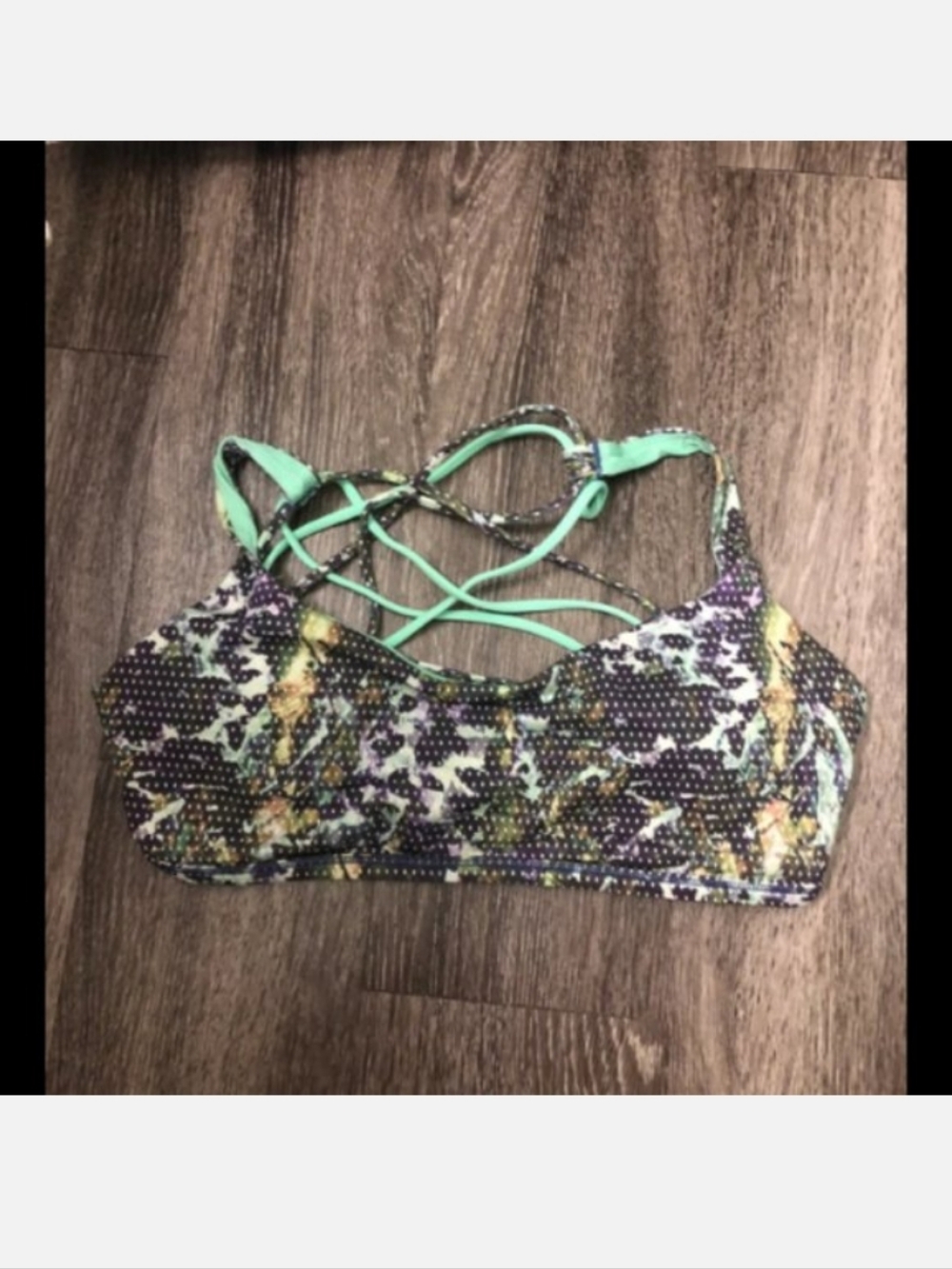 Lululemon Free to Be Wild Womens Sports Bra Sz 12